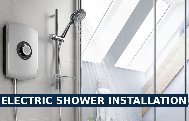 Electric shower installation Neasden